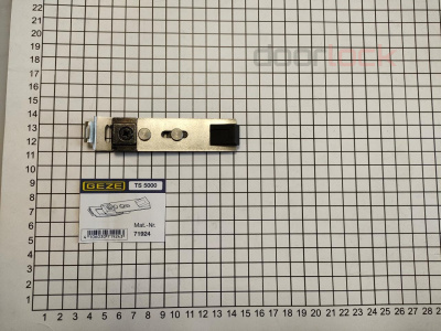 Устройство для удержания в открытом положении для скользящих тяг GEZE TS3000/TS5000, регулируемое усилие удержания