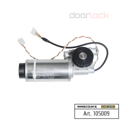 Мотор-редуктор GEZE, модель DCU1, мощность 120 Вт, для привода автоматических дверей Ecdrive, Slimdrive SL-NT 