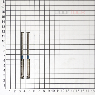 Комплект сквозного крепления M4 для ручек DOORLOCK из нержавеющей стали под шток 8мм