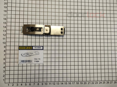 Устройство для удержания в открытом положении для скользящих тяг GEZE TS3000/TS5000, регулируемое усилие удержания