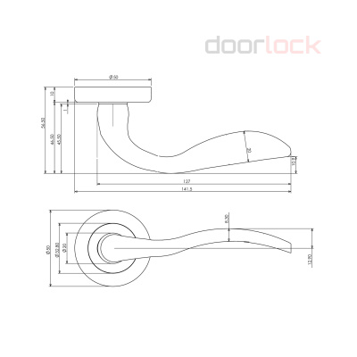 Ручка DL Звездная линия M017/Y (Altair) OLV-15 (полированная латунь)
