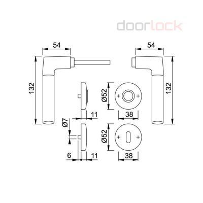 Гарнитур M1602/19KV/19KVS(Bergen)
