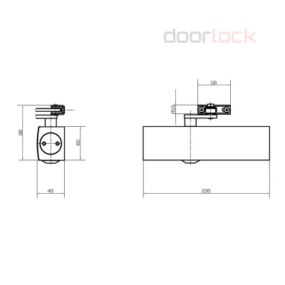 Доводчик GEZE TS2000