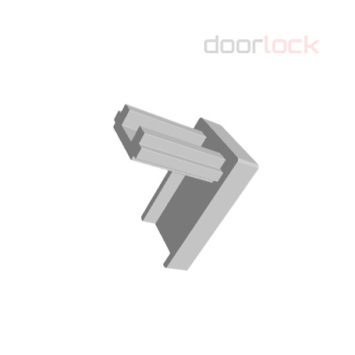 Заглушка торцевая для автоматического порога  DL OMEGA