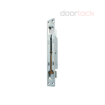 Шпингалет NF128 двойного запирания, оцинкованный