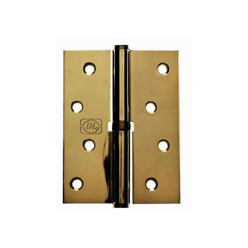 Дверная петля DOORLOCK DL9015-1 SB карточная, правая, матовая латунь