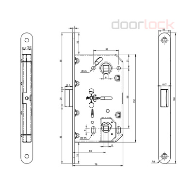 Замок DOORLOCK 432